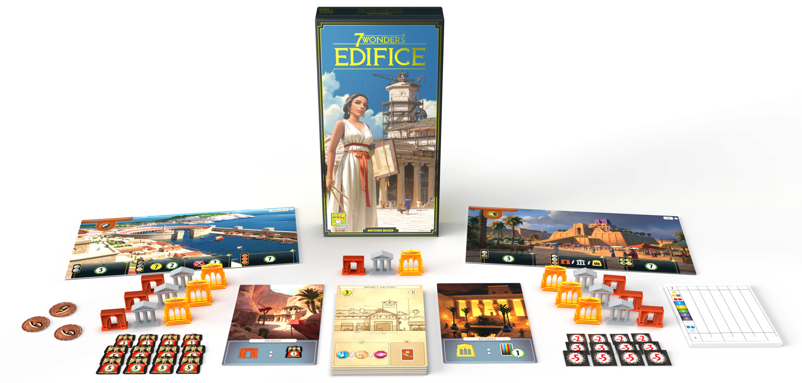 7 Wonders : Edifice Expansion